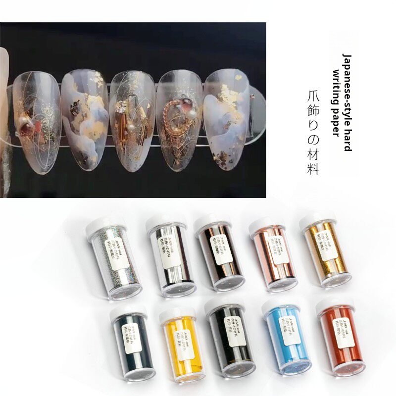 Foil transfer sheet options for professional nail designs