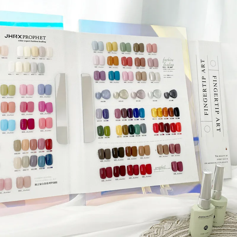 Low allergy gel polish for salons in soft creamy shades