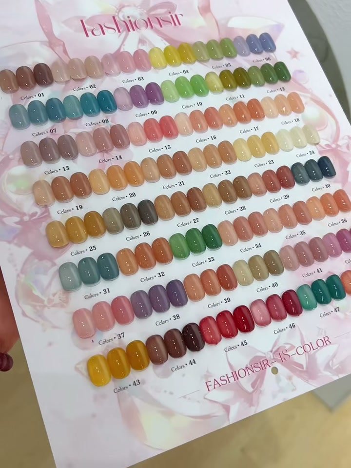 Sticky Rice Semi-Sheer Gel application technique
