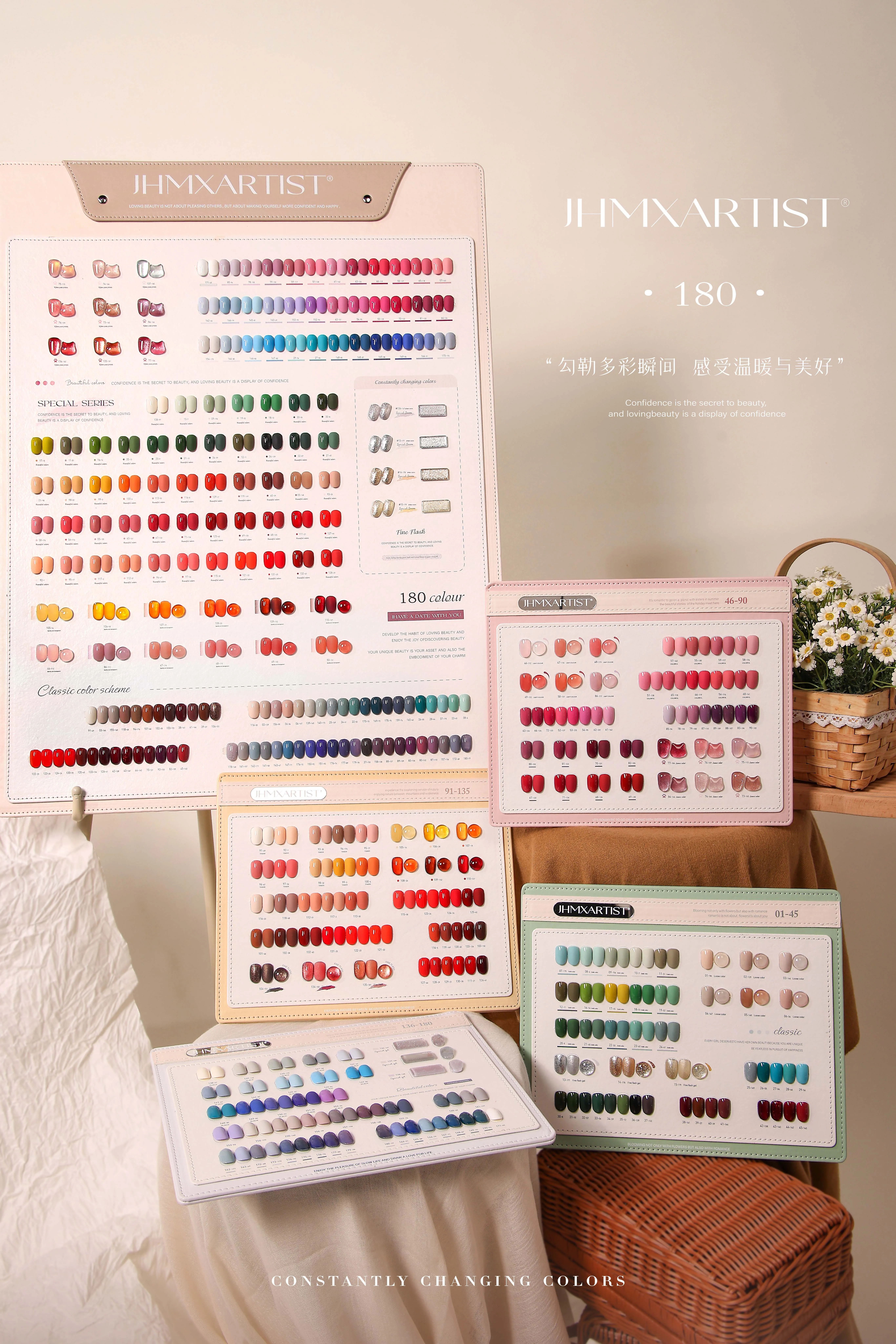 Color Pencil Diary Jelly Gel 180 Colors: New Season Jelly — One Bottle One Color