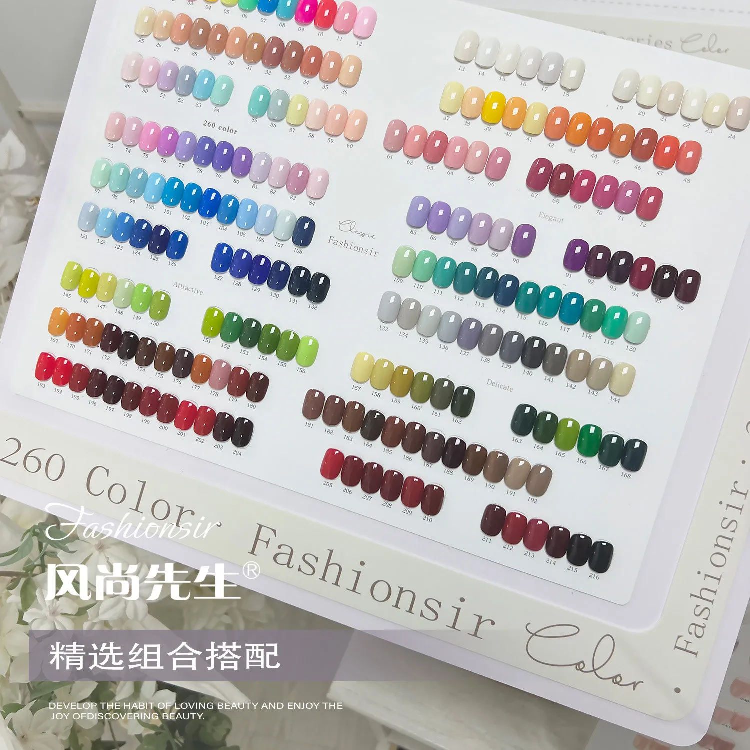 Mr. Fashion Color Board
