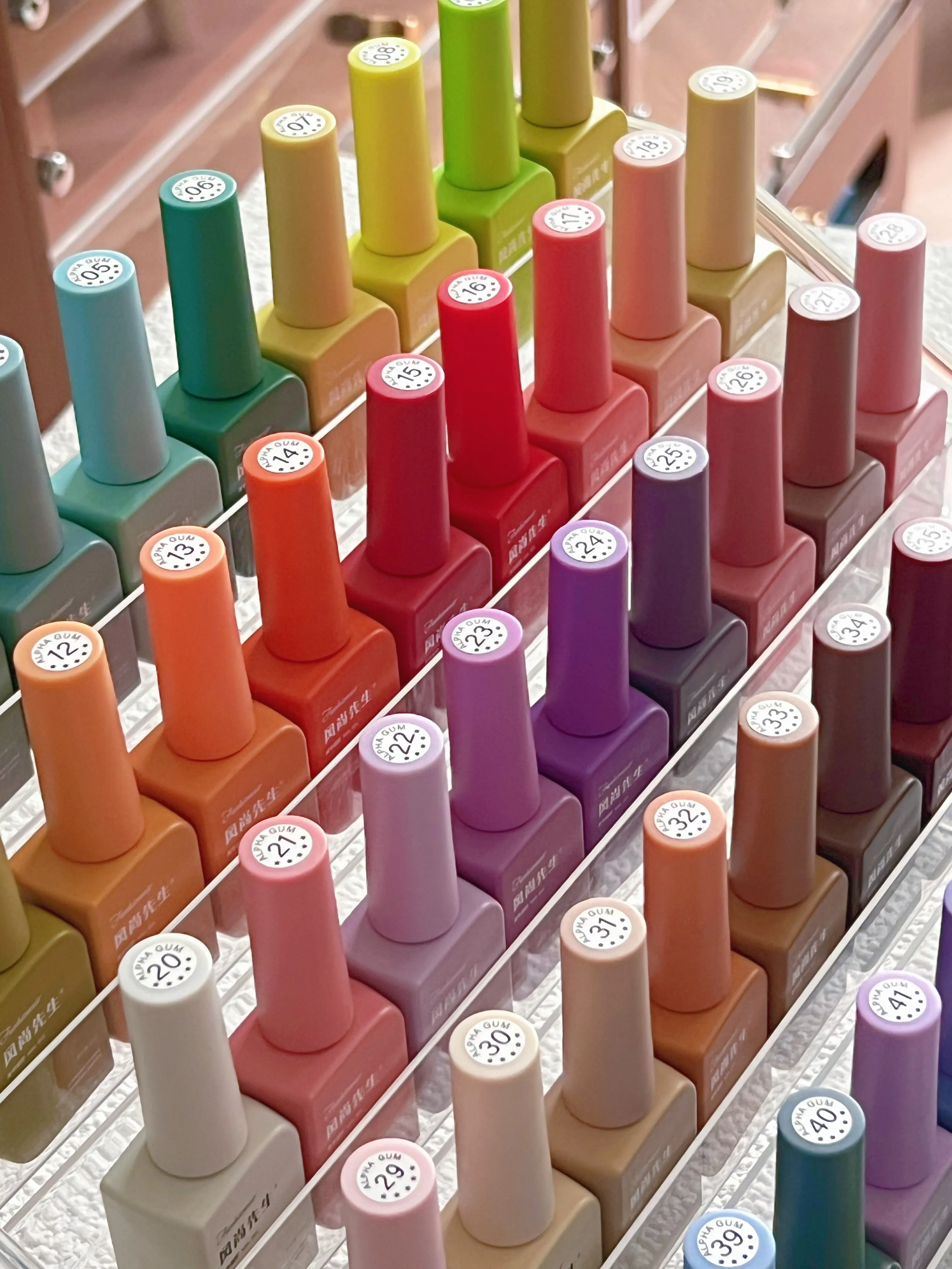 Mr. Fashion Solid Gel 60 Colors: One Bottle One Color — Professional Solid Shades
