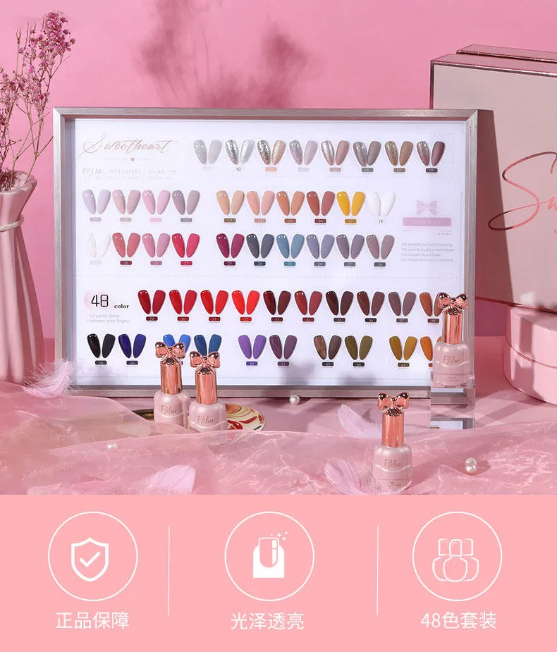 Sweetheart Gel Collection 48 Colors: Sweetheart — Professional Solid Shades