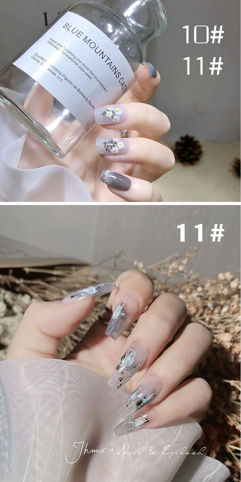Artist Opal Jelly Gel 12 Colors: Opal Sheer — Semi-Translucent Jelly Nail Gel