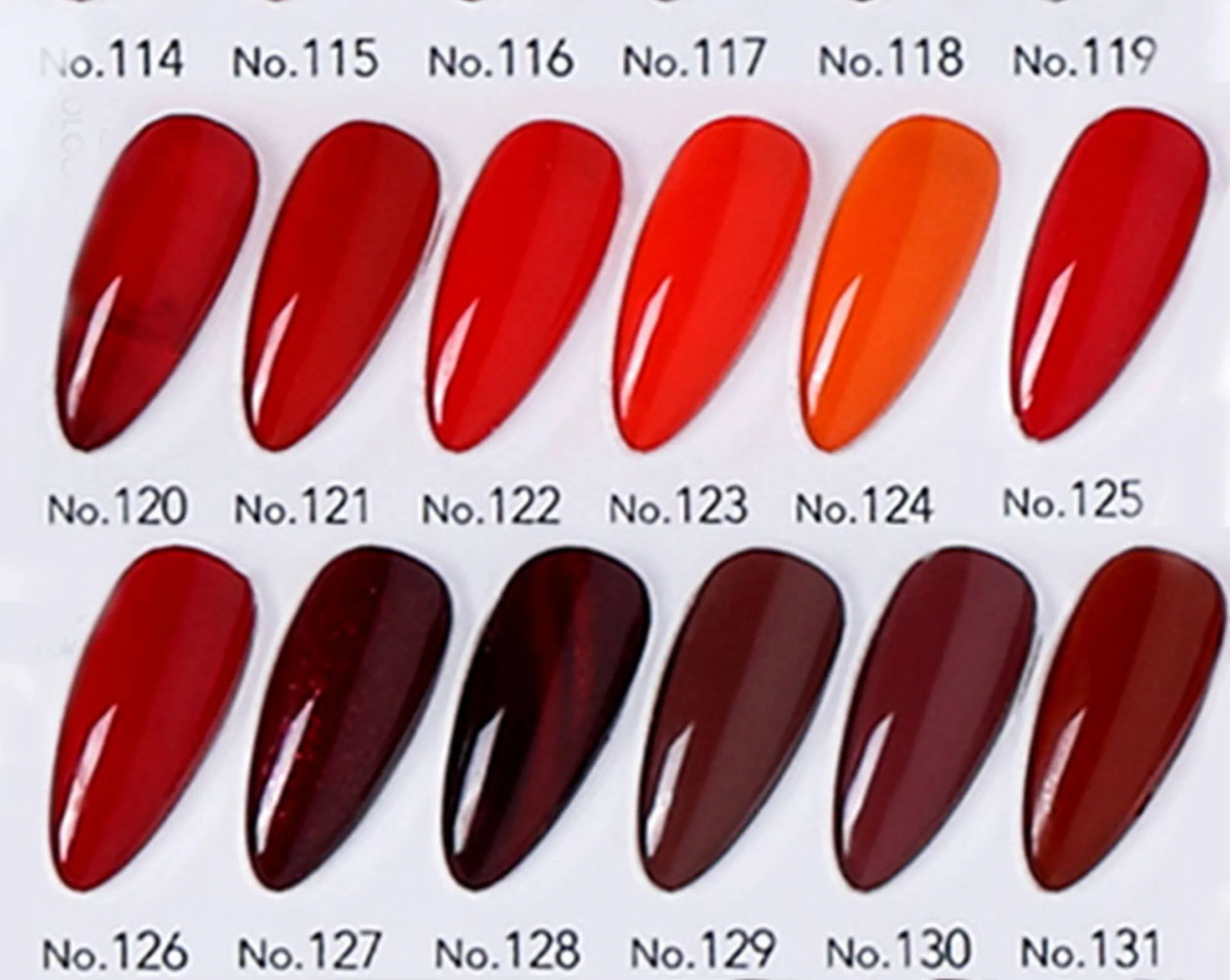 Artist Taro Color Board 168 Colors: Taro Collection — Complete Shade Board Collection — gel polish colors wholesale