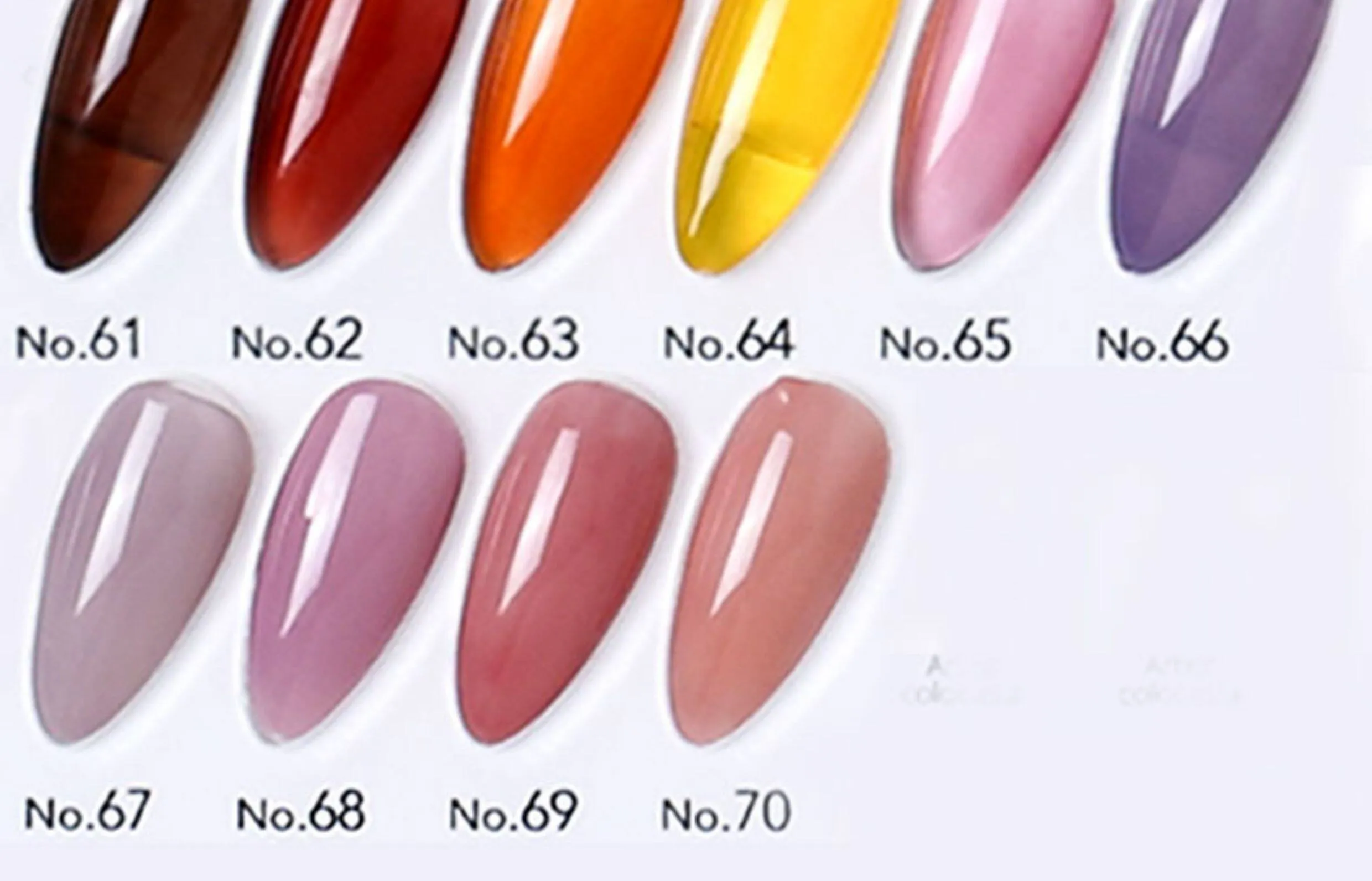 Artist Taro Color Board 168 Colors: Taro Collection — Complete Shade Board Collection