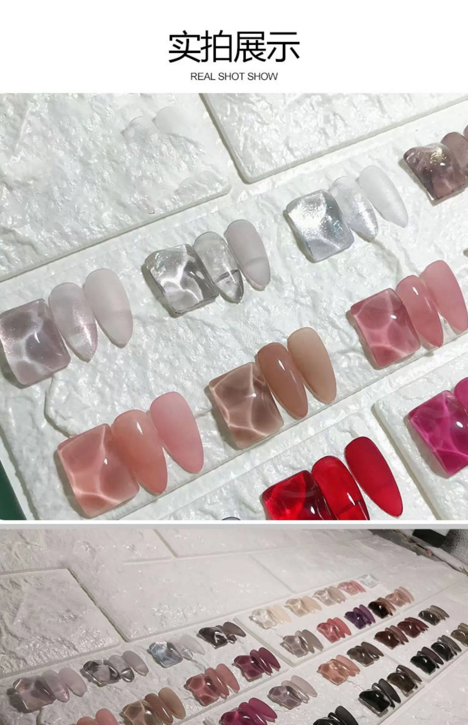Artist Milky Sheer Gel 36 Colors: Milky Water Sheer — Semi-Translucent Jelly Nail Gel — jelly gel polish wholesale
