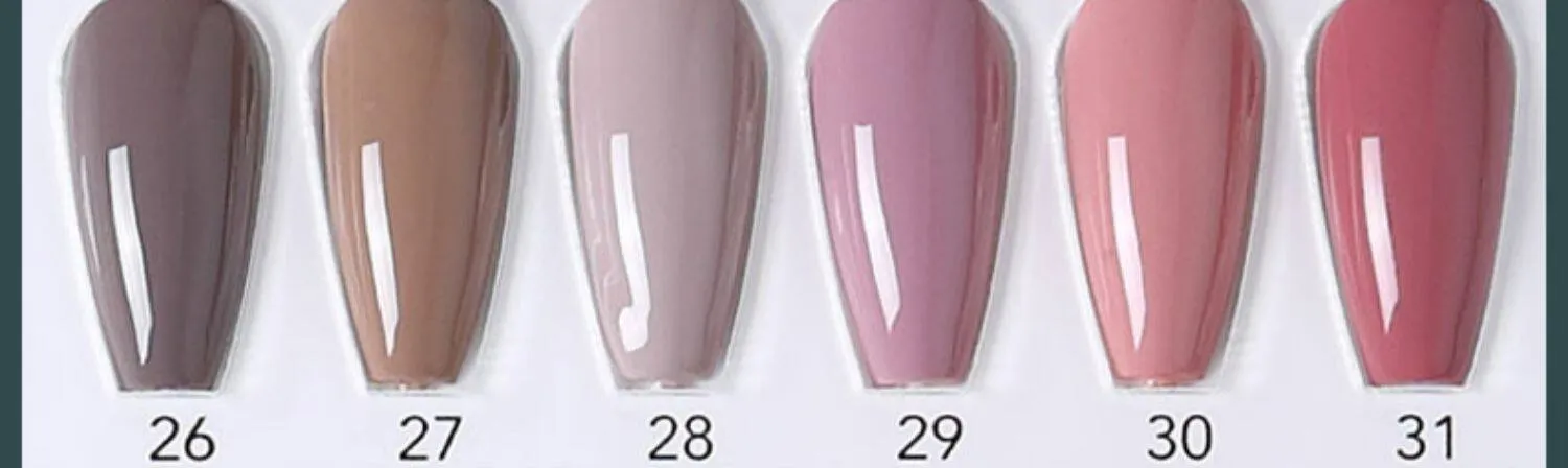 Artist Milky Collection 92 Colors: Milky Series — Creamy Milkshake Nail Shades