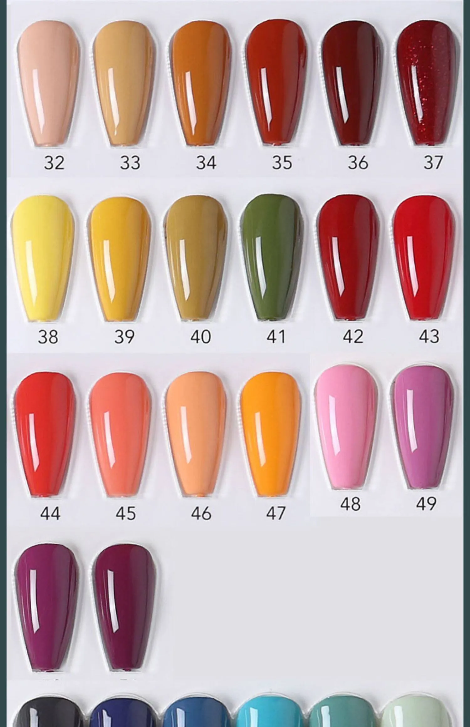 Artist Milky Collection 92 Colors: Milky Series — Creamy Milkshake Nail Shades