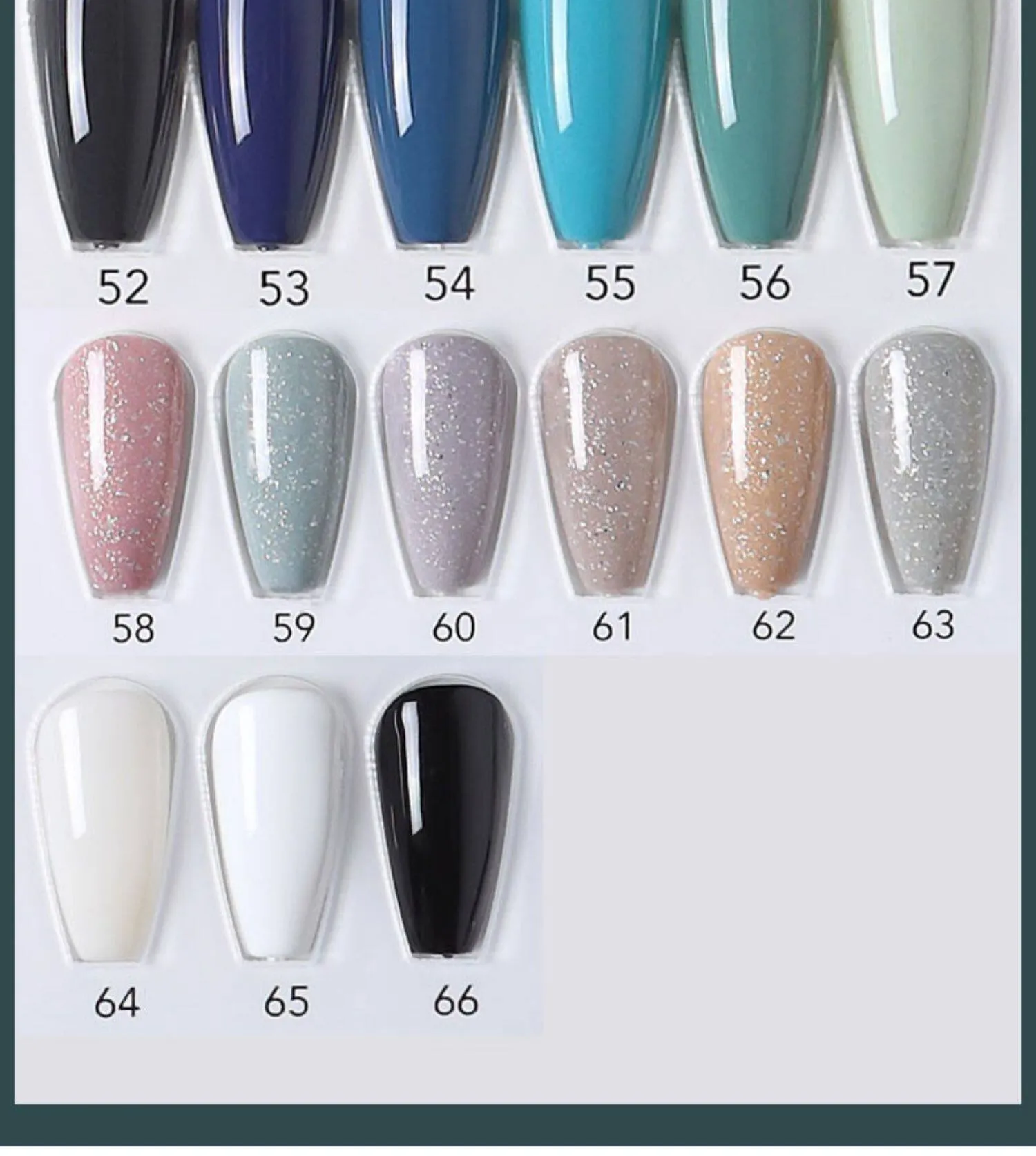 Artist Milky Collection 92 Colors: Milky Series — Creamy Milkshake Nail Shades