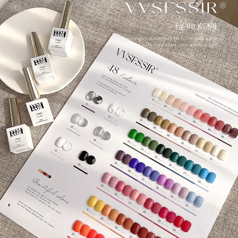 Classic 48 Color Gel Set: Classic 48 — Professional Solid Shades