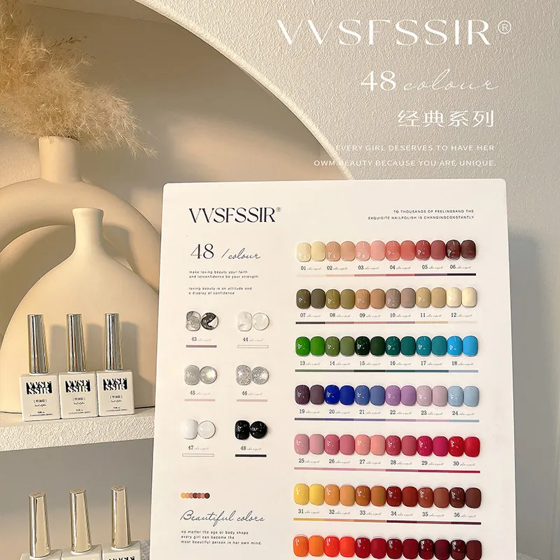 Classic 48 Color Gel Set: Classic 48 — Professional Solid Shades