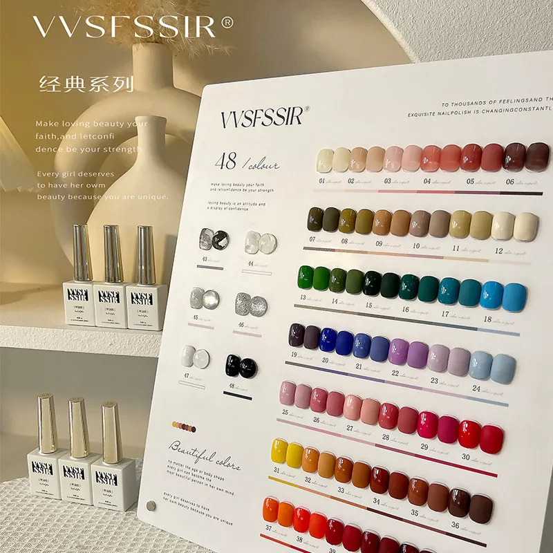 Classic 48 Color Gel Set: Classic 48 — Professional Solid Shades