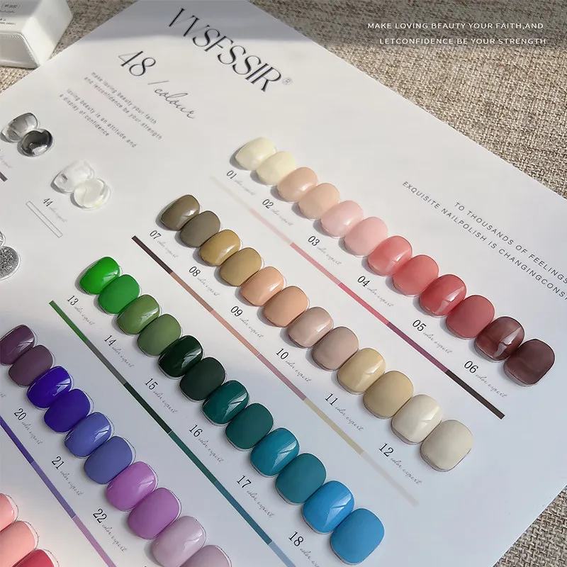 Classic 48 Color Gel Set: Classic 48 — Professional Solid Shades