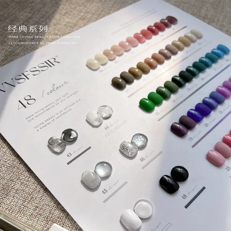 Classic 48 Color Gel Set: Classic 48 — Professional Solid Shades