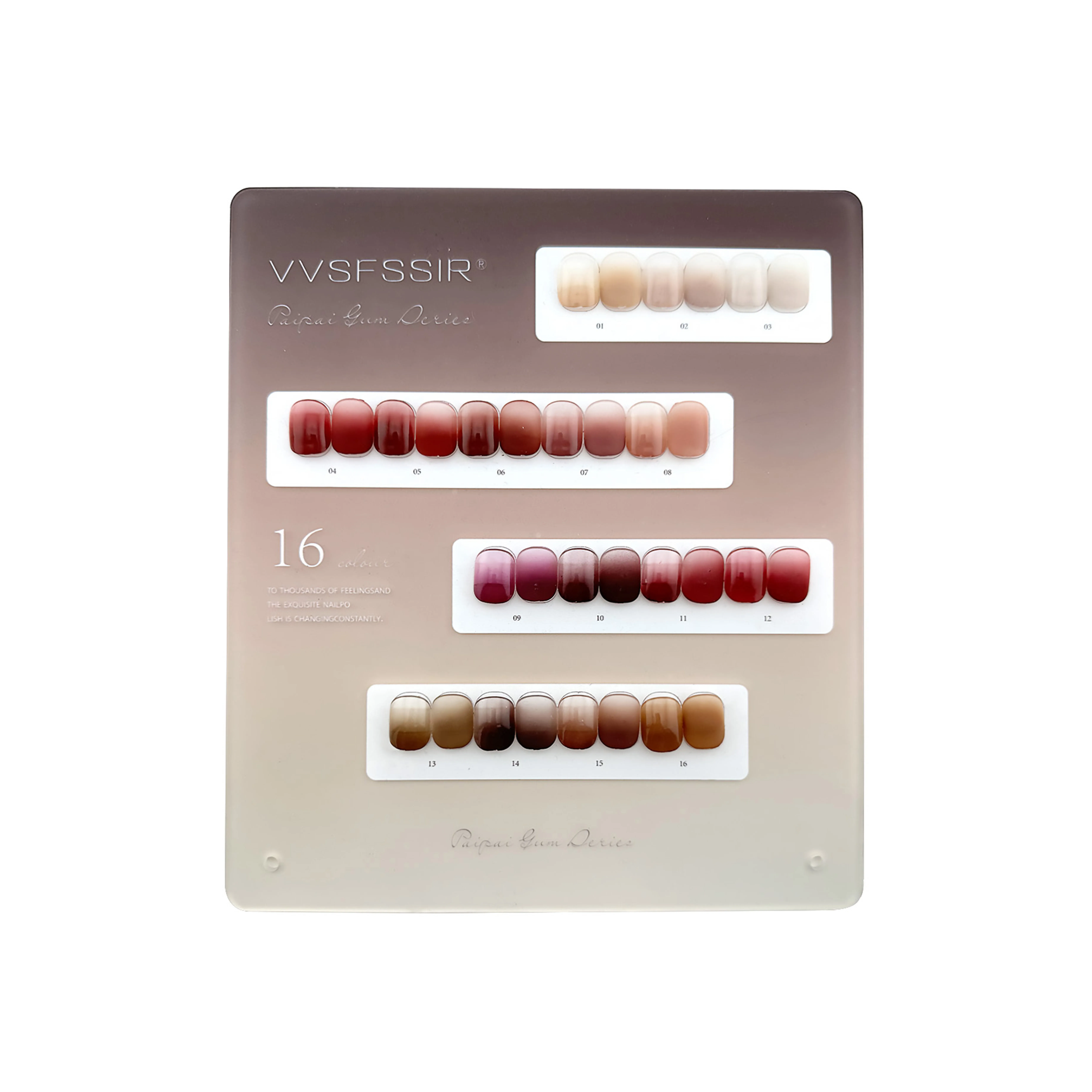 Rose Garden Pat Pat Gel 12 Colors: Dark Chocolate — Buildable Pat Pat Gel