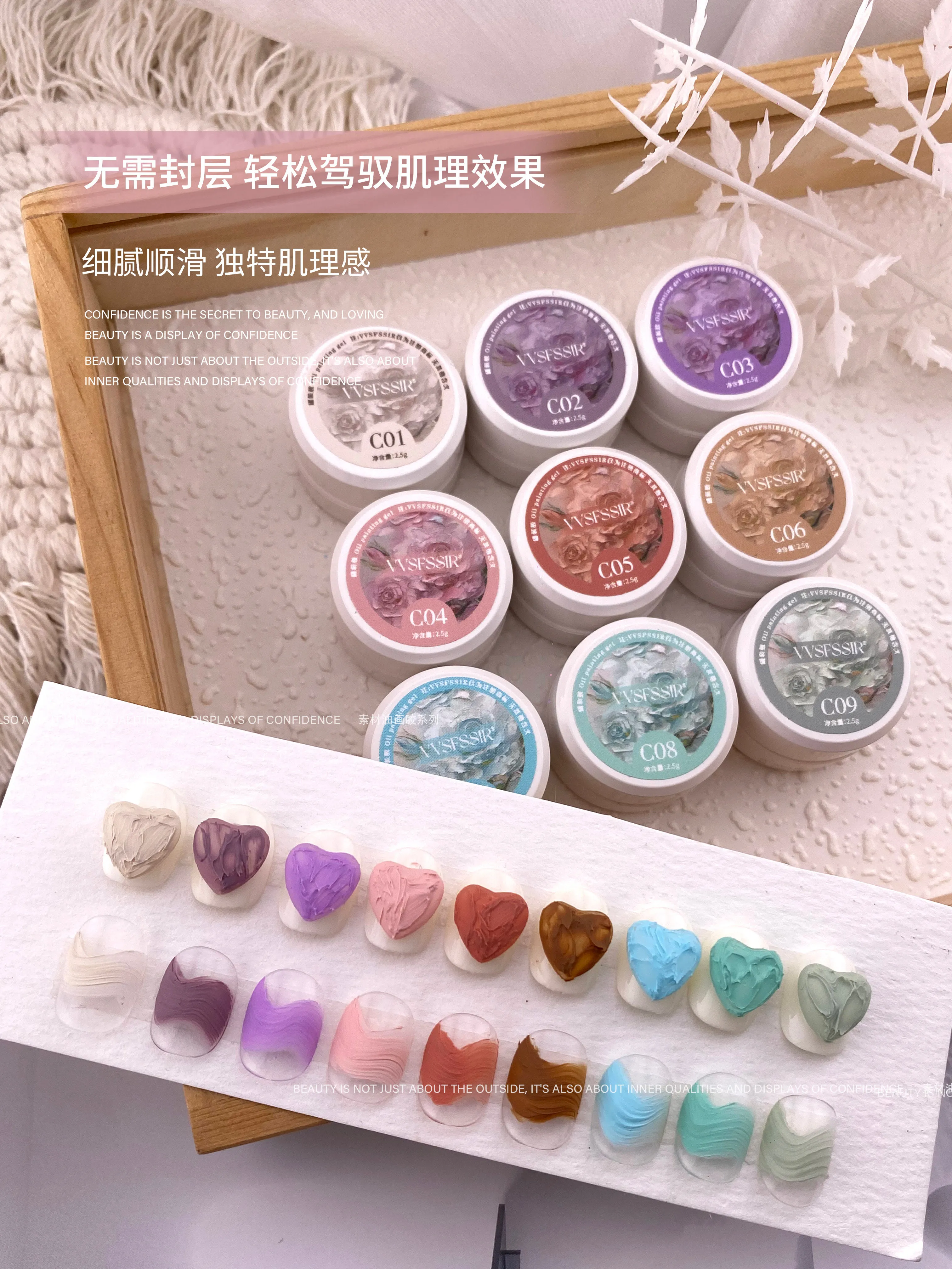 Oil Painting Texture Gel