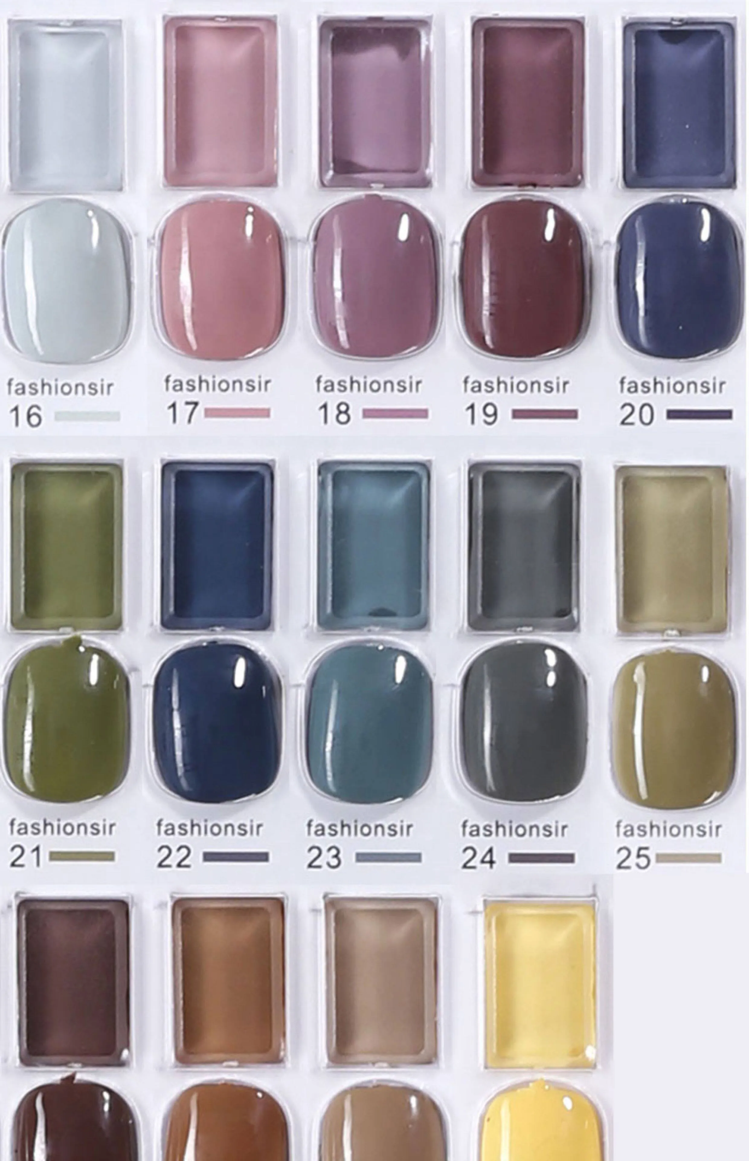 Cream Soy Milk Gel Polish 150 Colors: Mr. Fashion Milkshake — Full Summer Collection