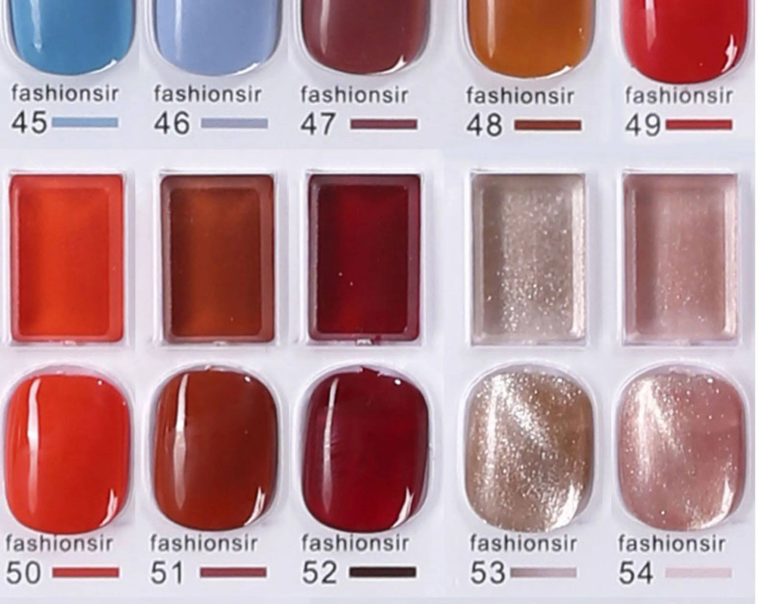 Cream Soy Milk Gel Polish 150 Colors: Mr. Fashion Milkshake — Full Summer Collection