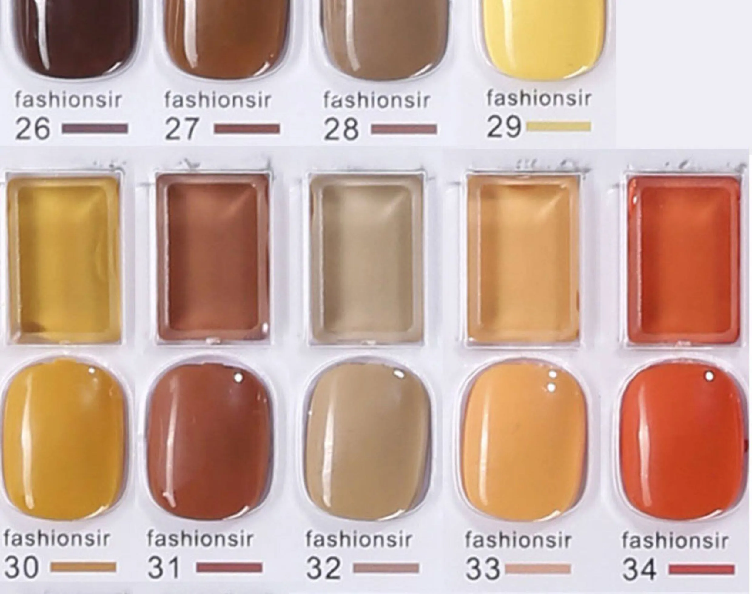 Cream Soy Milk Gel Polish 150 Colors: Mr. Fashion Milkshake — Full Summer Collection