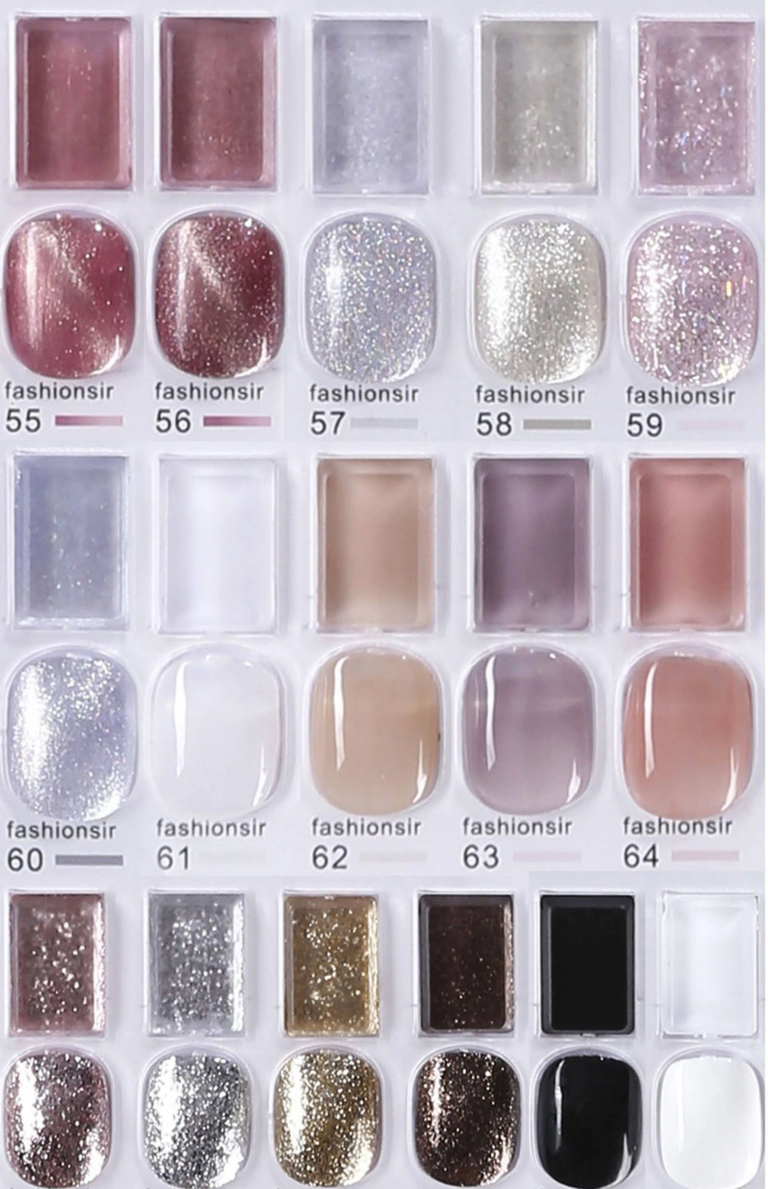 Cream Soy Milk Gel Polish 150 Colors: Mr. Fashion Milkshake — Full Summer Collection