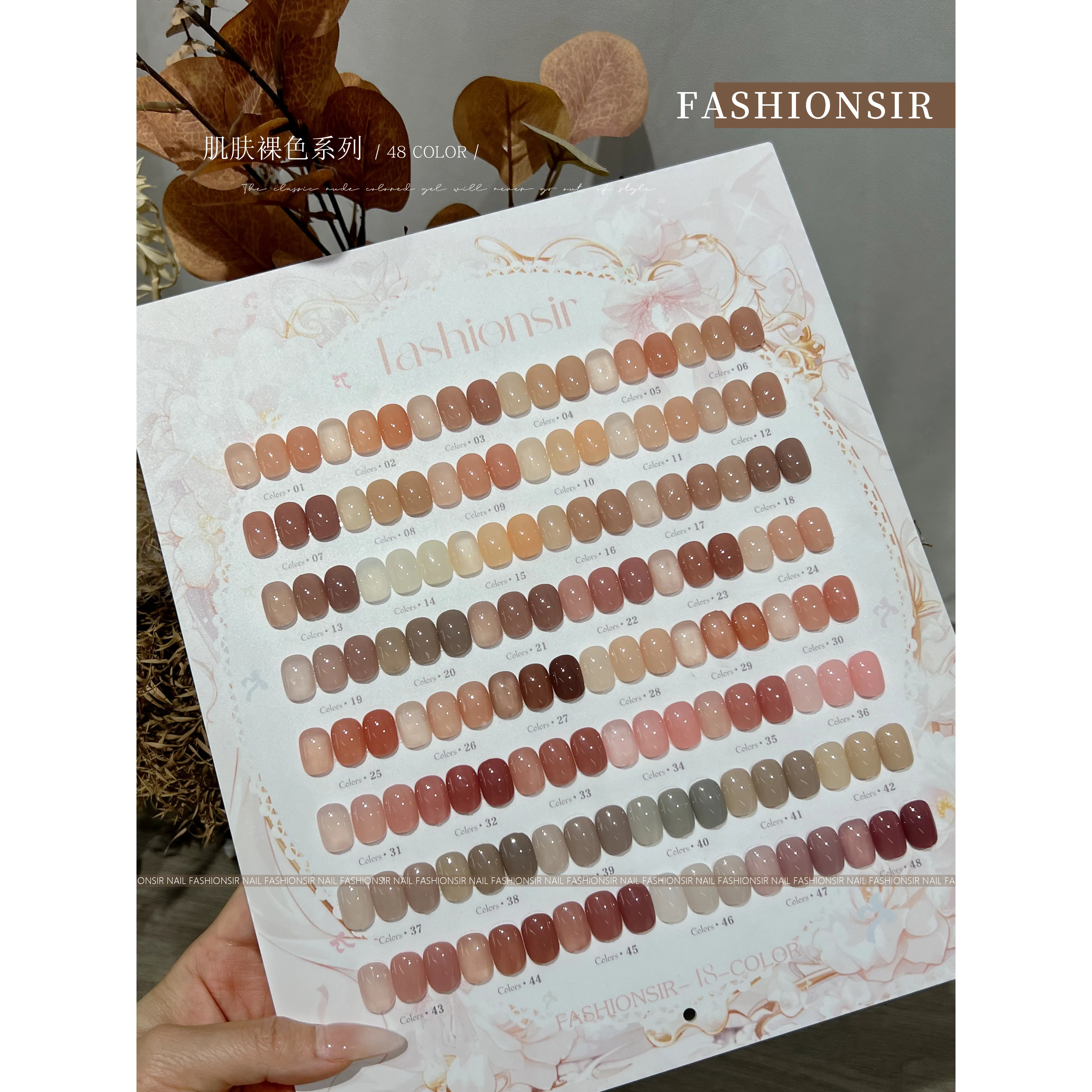 Sticky Rice Semi-Sheer Gel 48 Colors: Universal Base — Semi-Translucent Jelly Nail Gel — jelly gel polish wholesale