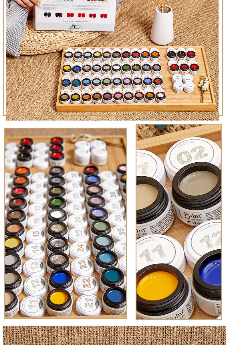 Japanese Solid Gel 46 Colors: Sakura Blue — Professional Solid Shades