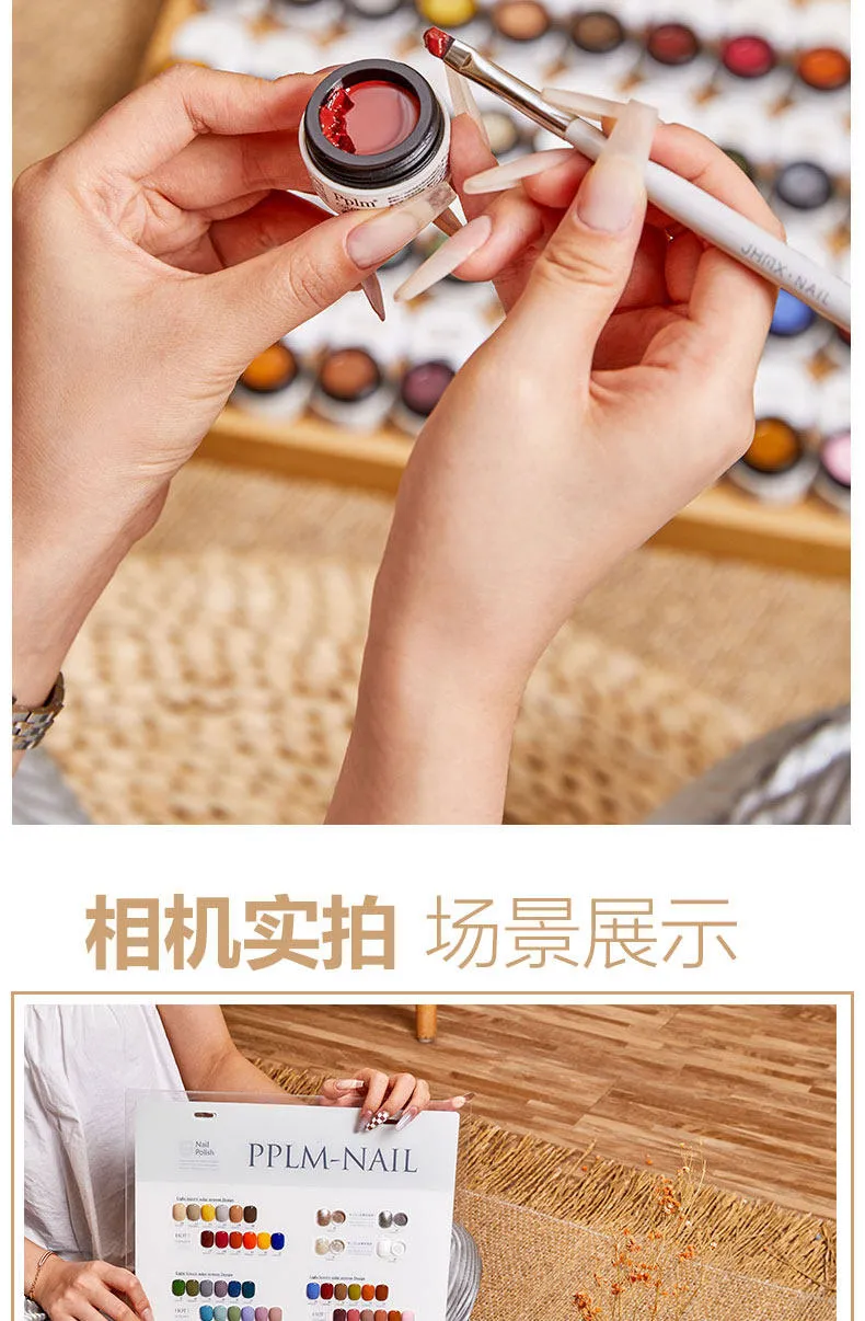 Japanese Solid Gel 46 Colors: Sakura Blue — Professional Solid Shades