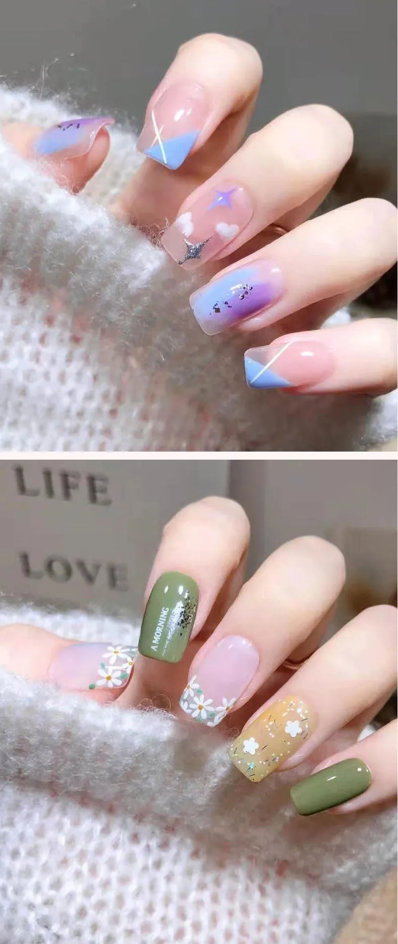 Artist Oily Gel 92 Colors: Oil Fruit Series — Creamy Milkshake Nail Shades