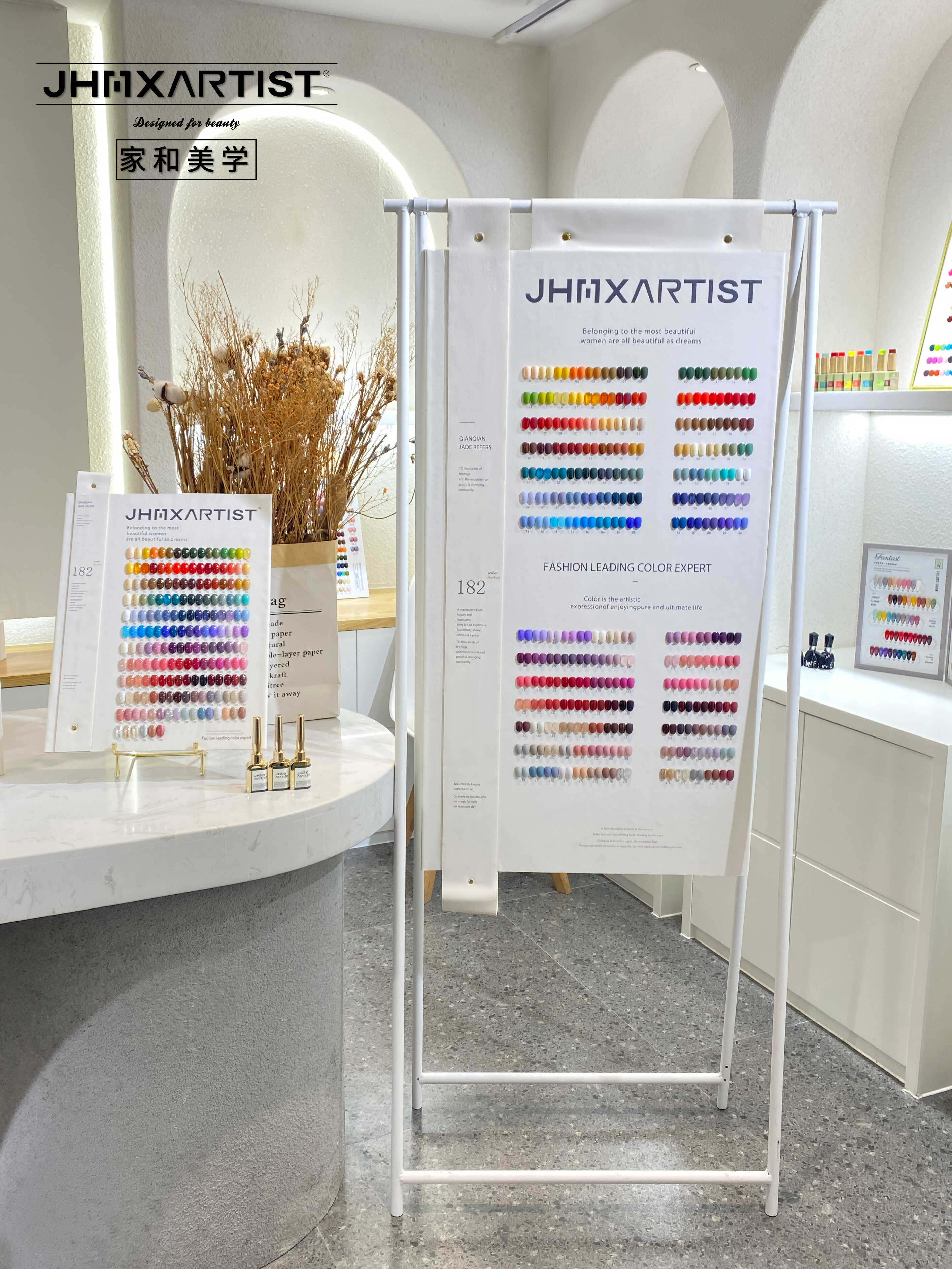 Solid Color Nail Gel 182 Colors: Pure Color Board — Professional Solid Shades