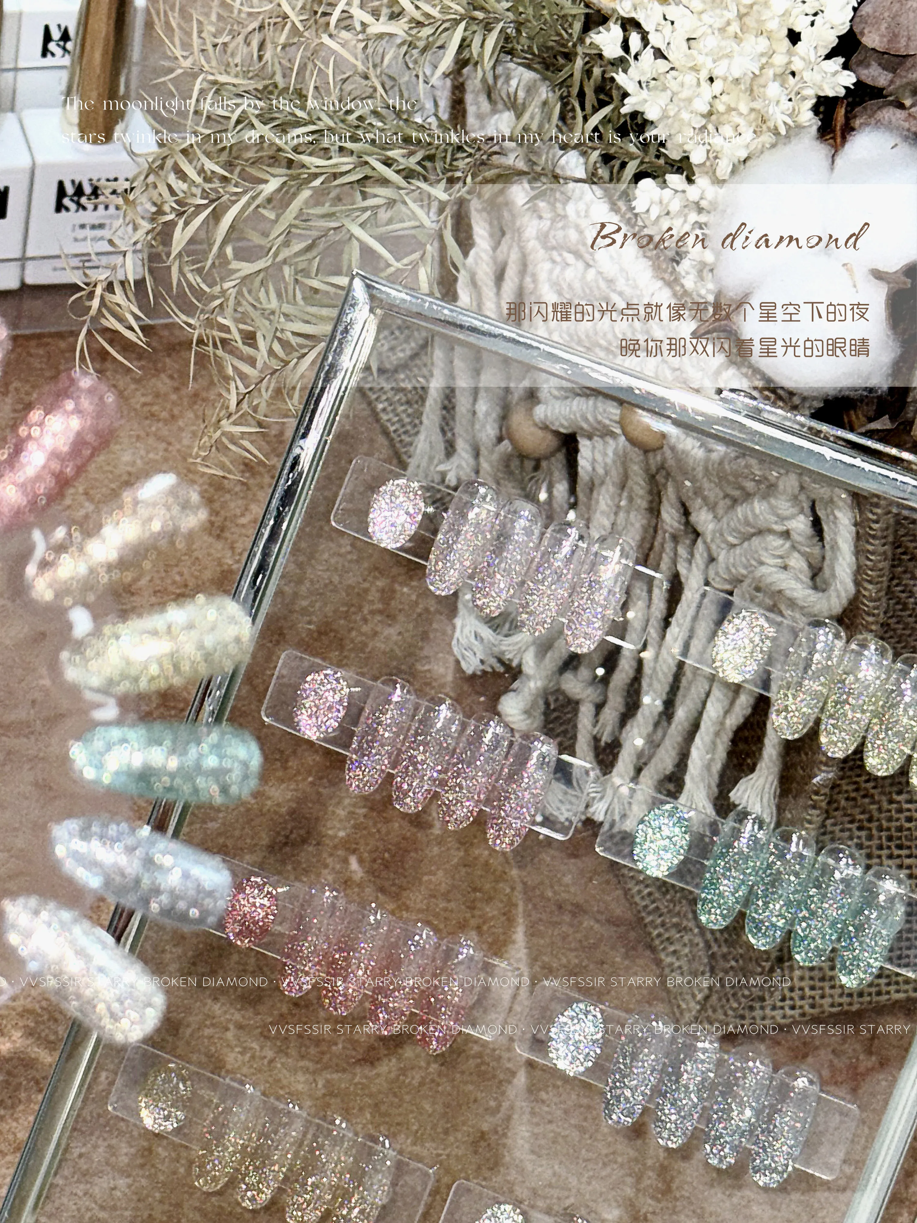 Starlight Glitter Gel 8 Colors: Starry Dust — Dazzling Glitter Sparkle