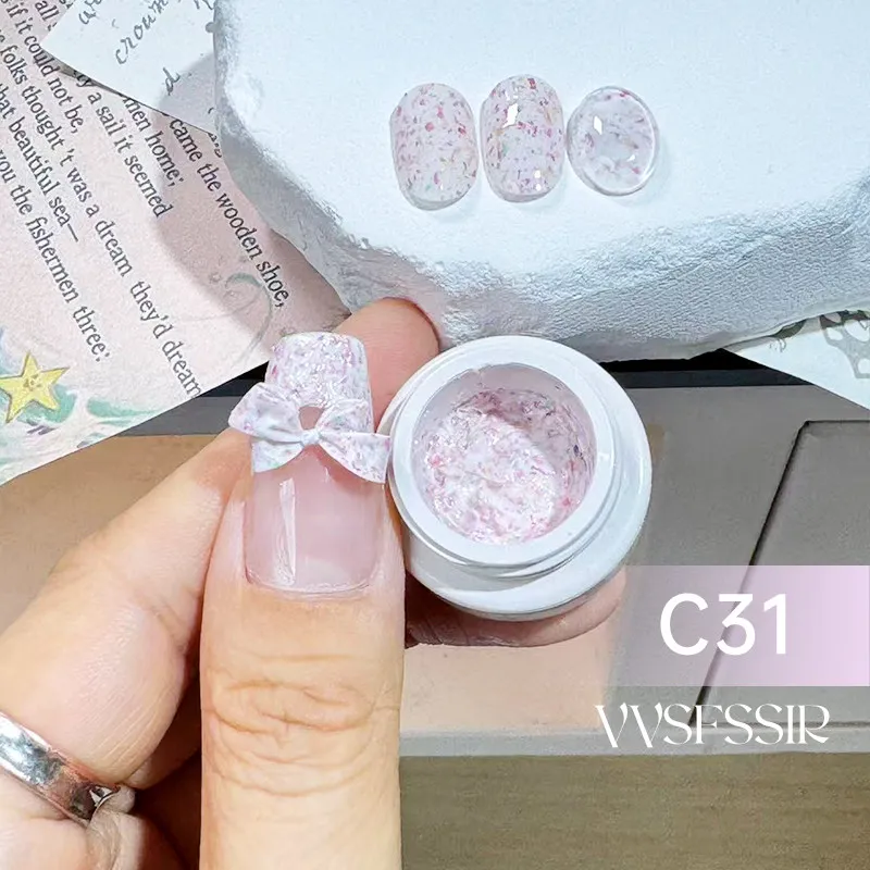 Icing Oil Painting Texture Gel 9 Colors: Frosting Dots — 3D Relief Texture Art
