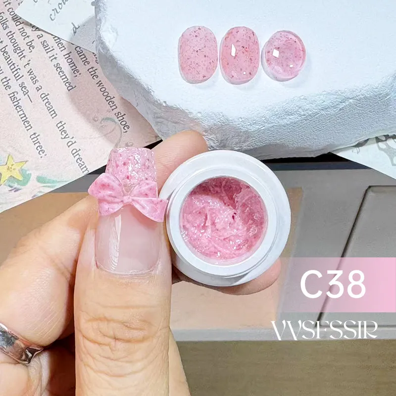 Icing Oil Painting Texture Gel 9 Colors: Frosting Dots — 3D Relief Texture Art