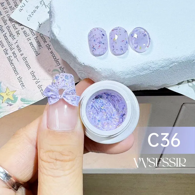 Icing Oil Painting Texture Gel 9 Colors: Frosting Dots — 3D Relief Texture Art
