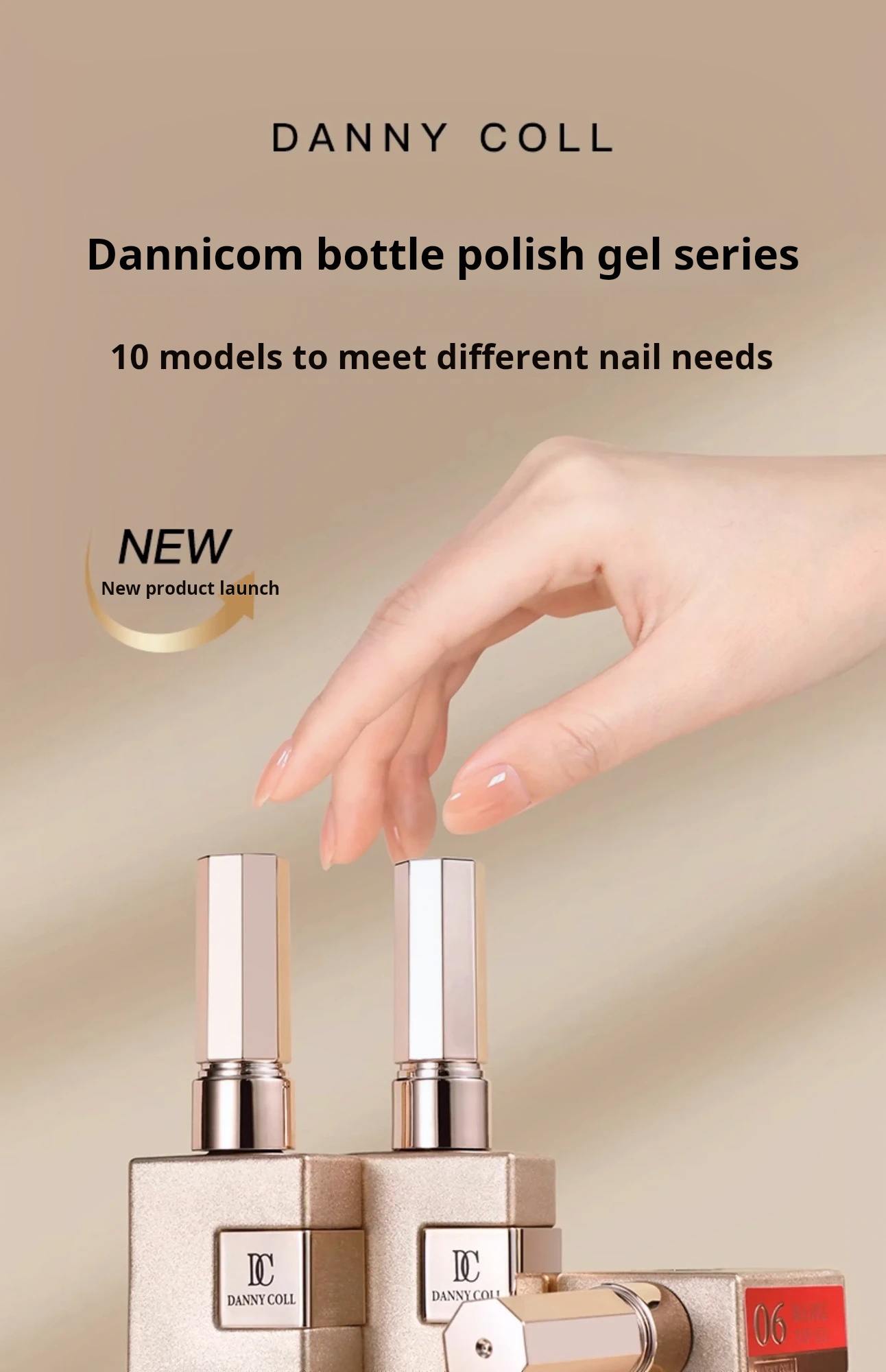 Daniko Professional Builder Base Top Coat Gel Set product photo 9