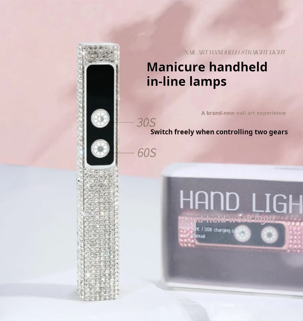 Handheld Mini UV LED Nail Lamp product photo 4