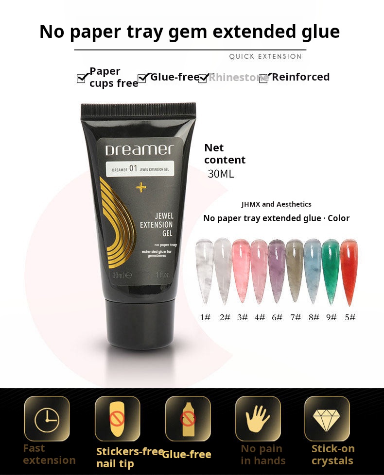 Jiahe Dreamer No-Form Extension Gel product photo 5