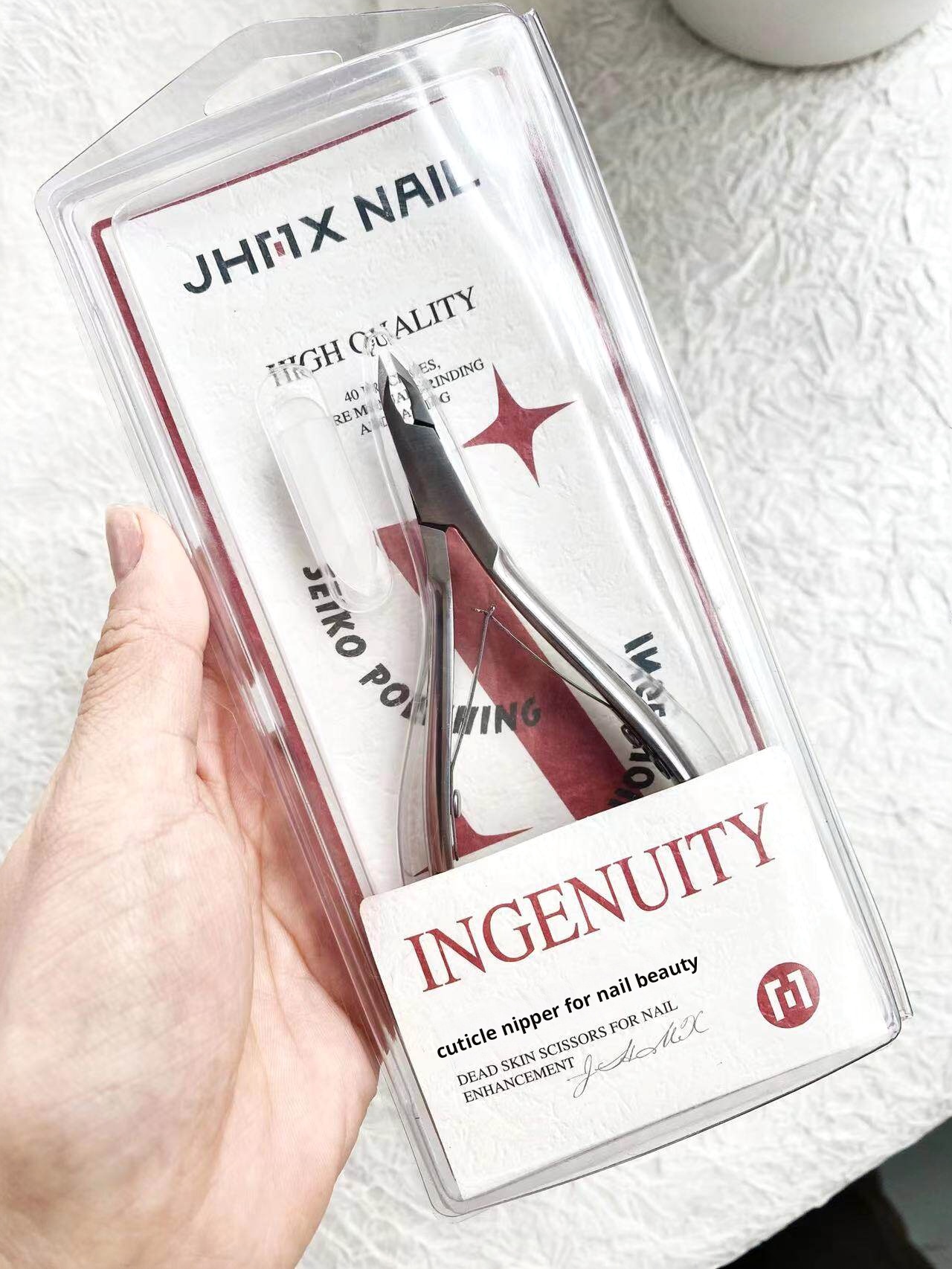 Jiahe JHMX Cuticle Nipper and Pusher Tool product photo 6
