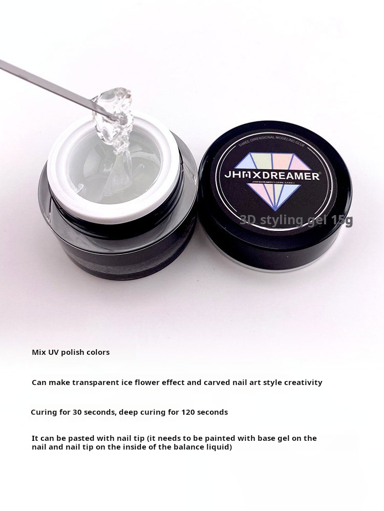 Jiahe JHMX Jelly Rhinestone Glue Gel product photo 9