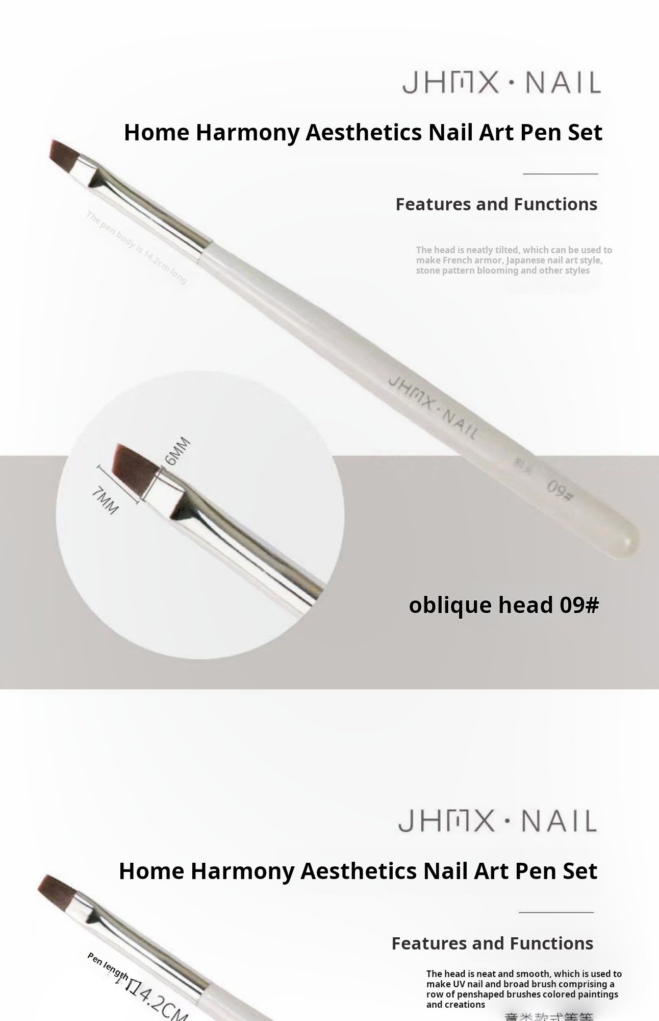 Jiahe JHMX Nail Brush Set product photo 3