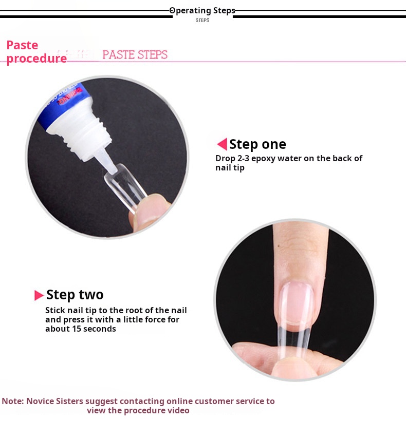 Jiahe JHMX Ultra-Thin Press-On Nail Tips