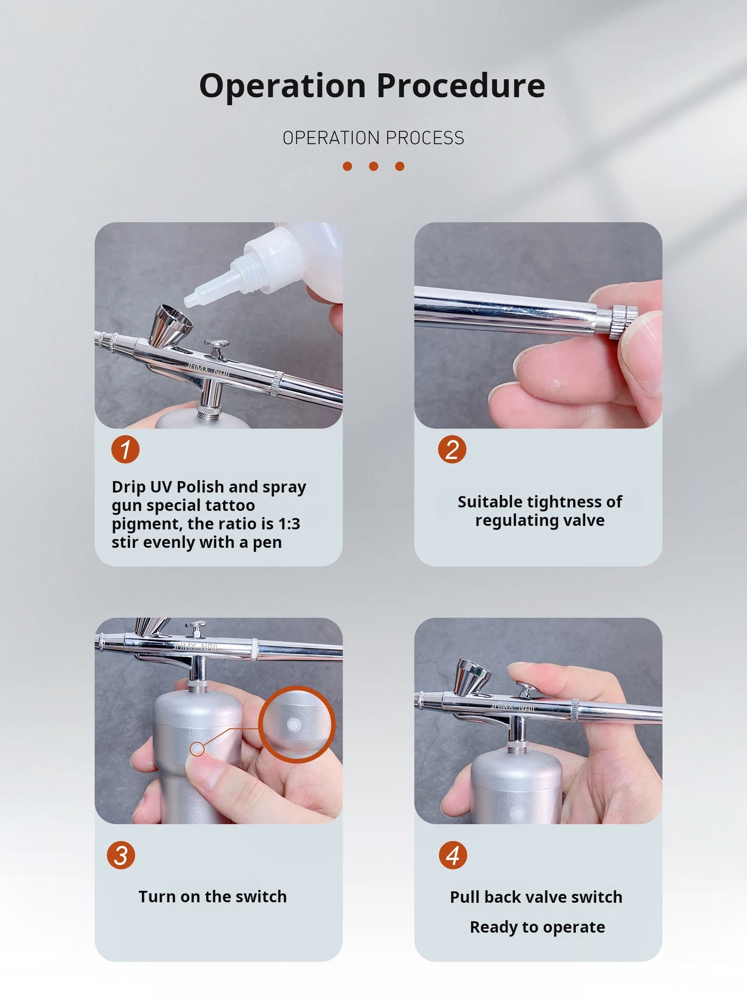Jiahe Nail Airbrush Machine Set product photo 7