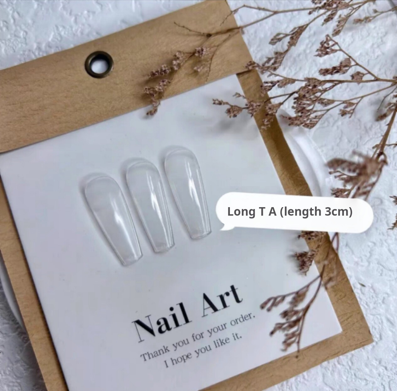 Jiahe No-File Press-On Nail Tips product photo 4