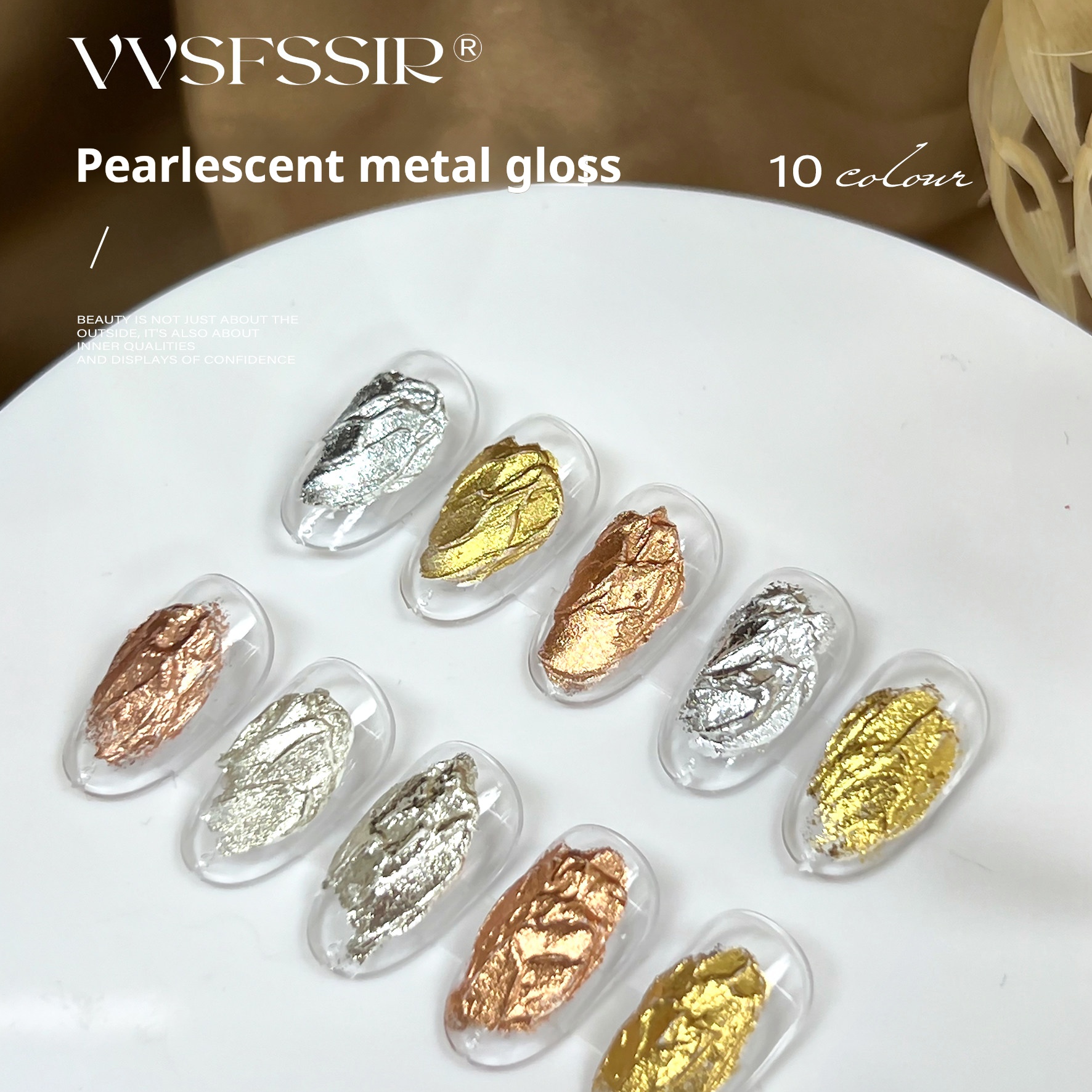 Jiahe VVSFSSIR Platinum Pearl Blooming Liquid professional nail art gel wholesale
