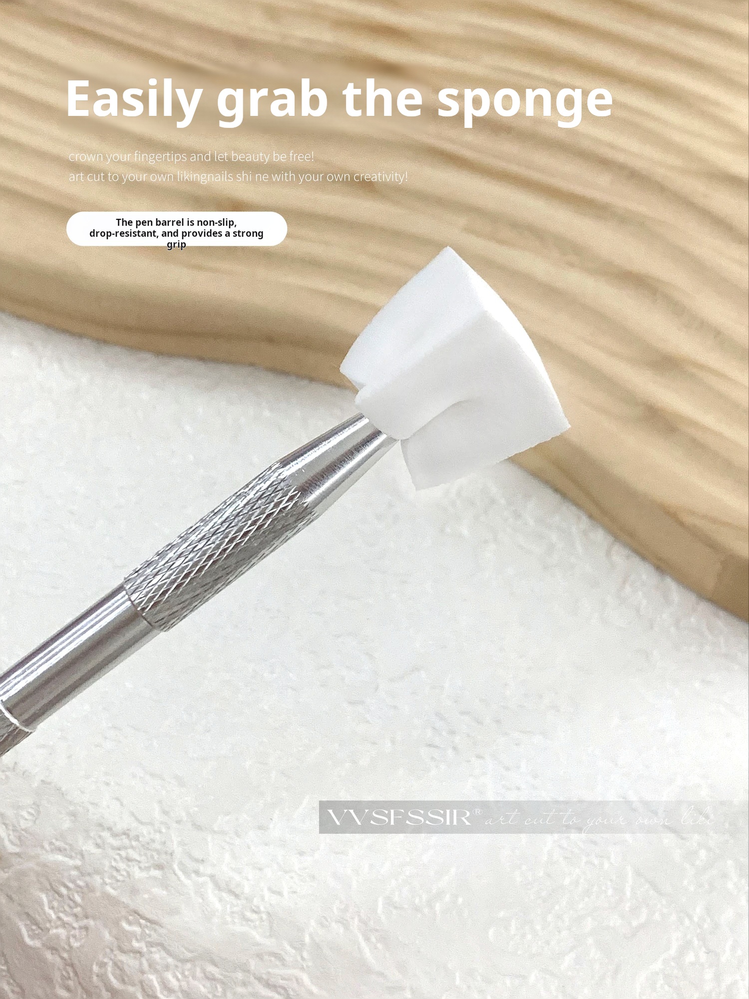 Mini Sponge Puff for Patting Gel