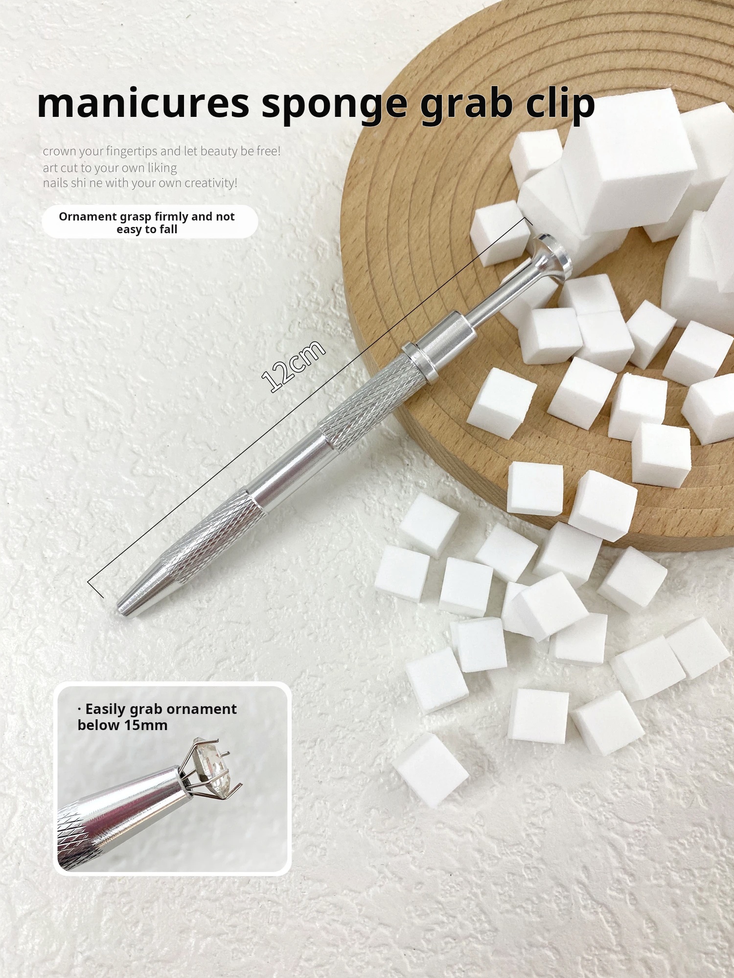 Mini Sponge Puff for Patting Gel product photo 3