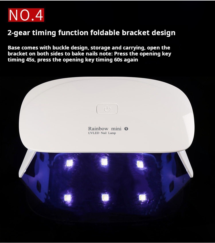 Mouse Mini UV LED Nail Lamp product photo 3