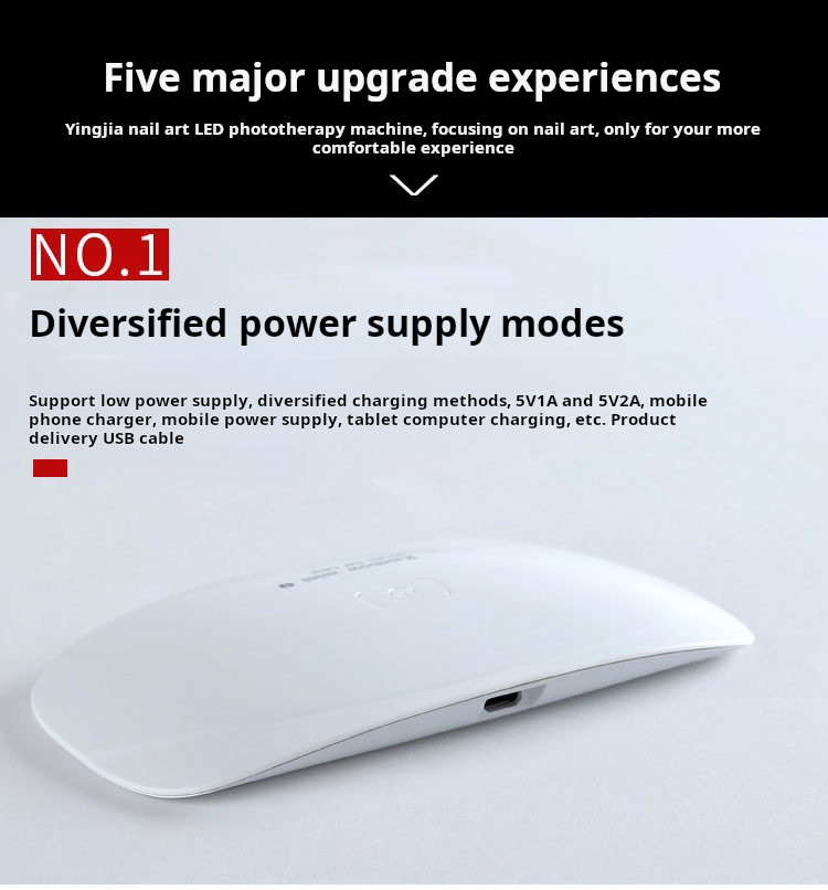 Mouse Mini UV LED Nail Lamp product photo 5
