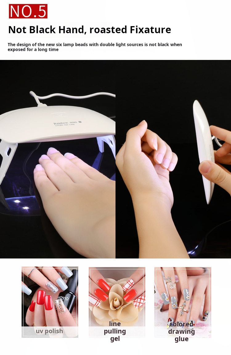 Mouse Mini UV LED Nail Lamp product photo 9