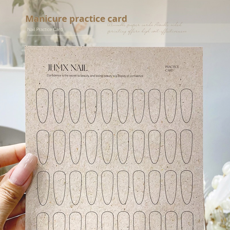 Reusable Nail Art Practice Cards product photo 4
